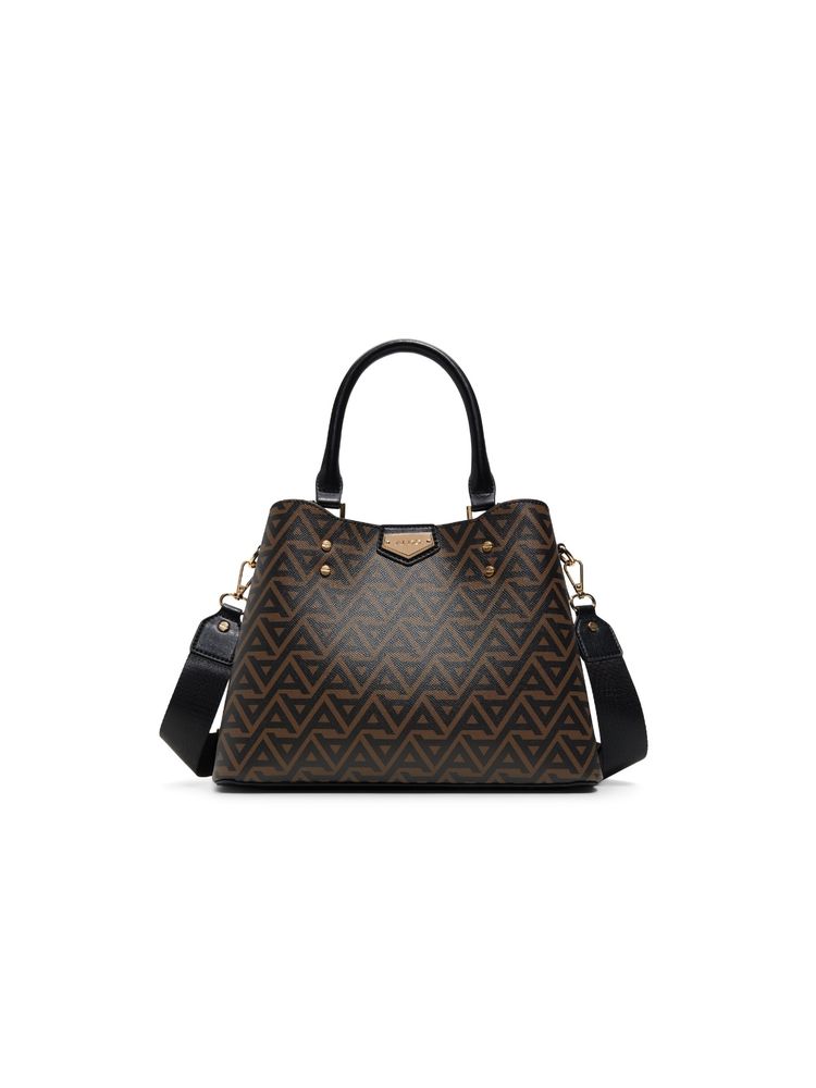 Aldo Caraever Brown Womens Handbag with Detachable Strap-picture-23