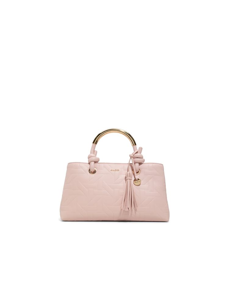 Aldo Yerin Pink Womens Satchel Bag with Detachable Strap and Keychain-picture-23