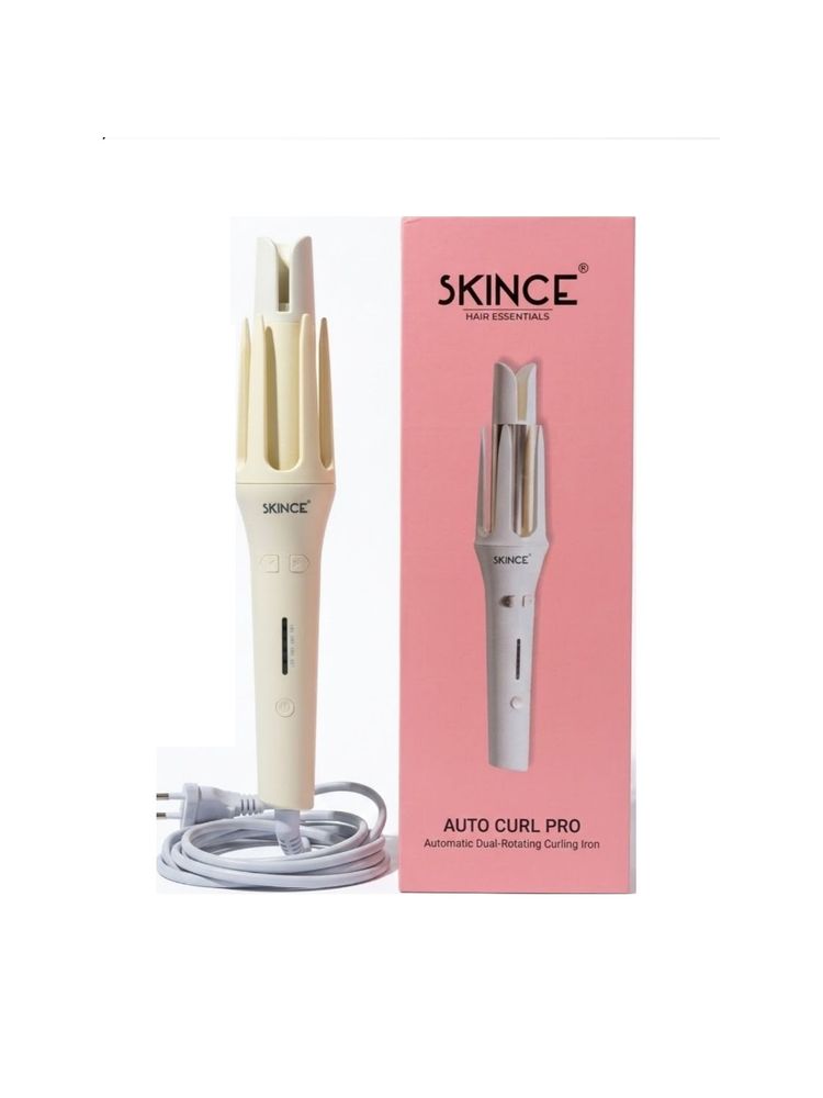 SKINCE Auto Curl Pro Automatic Dual-Rotating Curling Iron-image-8