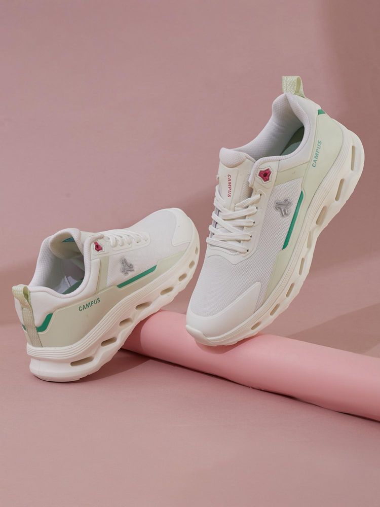Campus Cymbal White Women Running Shoes-picture-10
