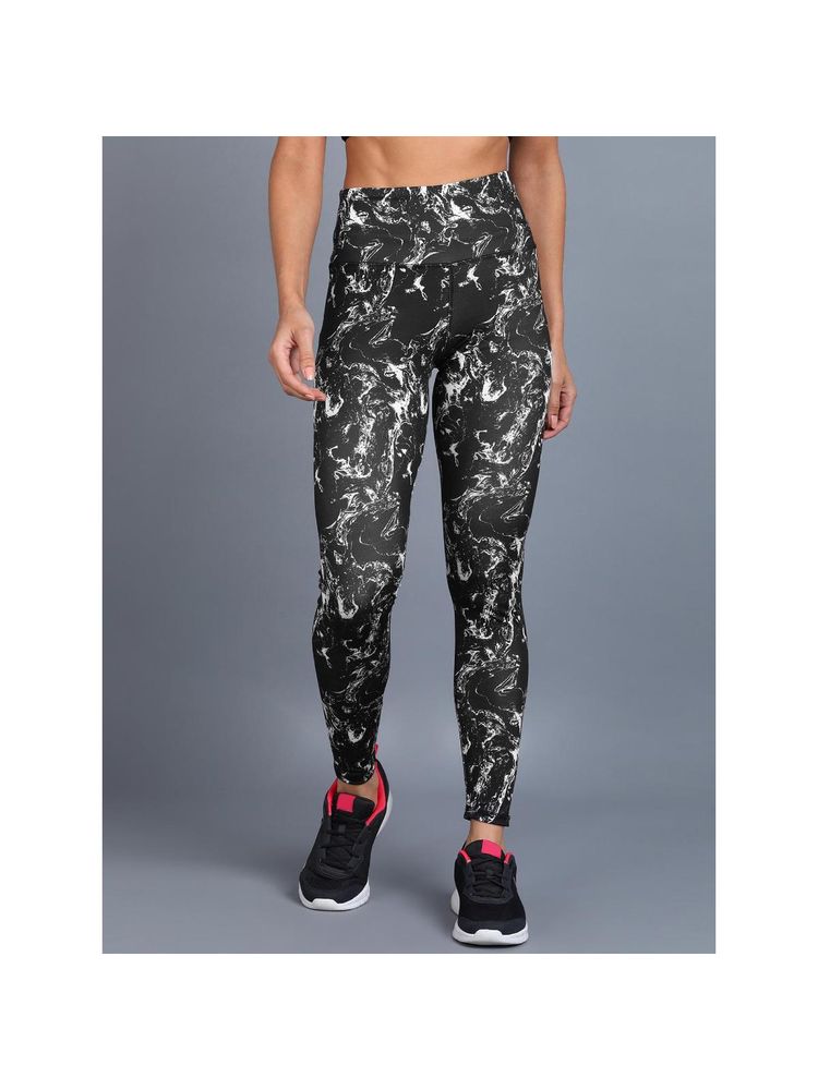 Rock Paper Scissors Gym Tights - Black-picture-27