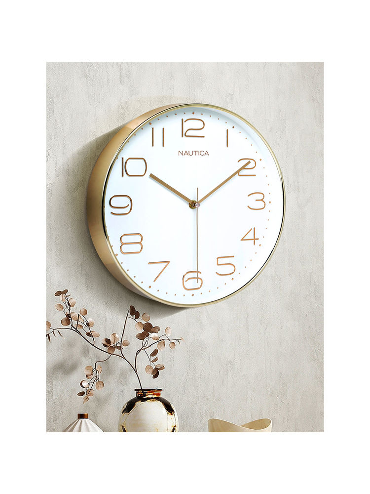 Nautica Modern Wall Clock for Latest Stylish Home Matt Rim Multi-Color-image-27