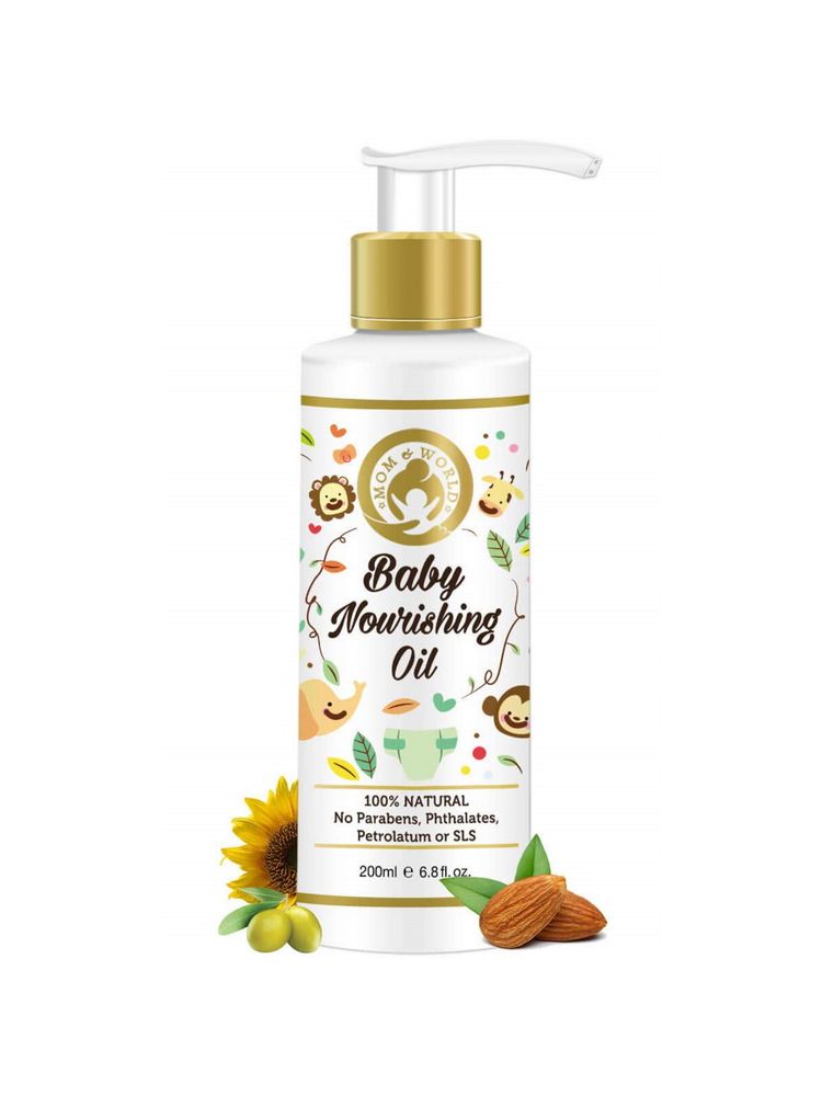 Mom & World Baby Nourishing Oil For Baby Massage