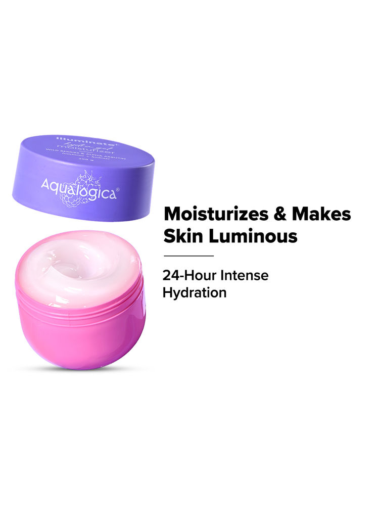 Aqualogica Illuminate + Hydra Gel Moisturizer With Alpha Arbutin For 24 Hour Intense Hydration-picture-17