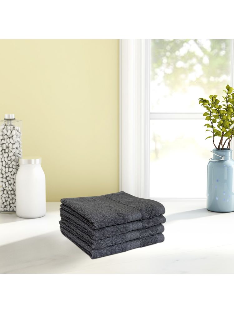SPACES Colorfas Pure Cotton Face Towel-Grey (M)-picture-22