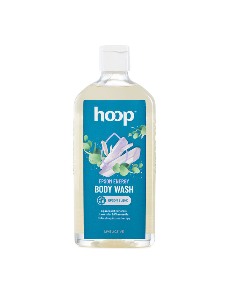 hoop Epsom Body Wash Epsom Salt Infused Shower Gel With Lavender Oil For Muscle Relaxing