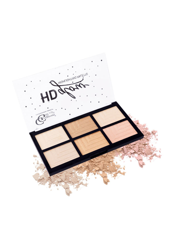 Gorgeous Girl 6 Color HD Glow Highlighter, Highly Pigmented & Blendable-image-35