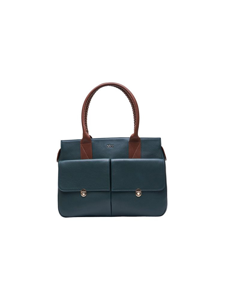 tohl Galway Womens Valises Satchel Bag - Forest Green-image-21