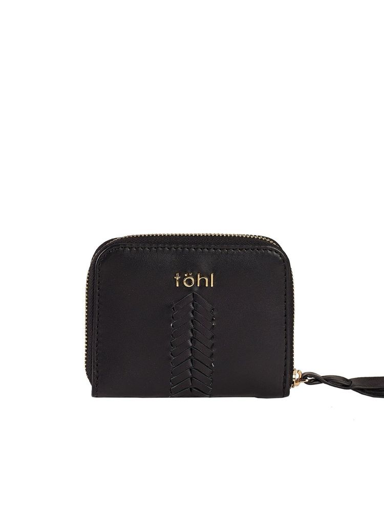 tohl Joni Womens Compact Wallet - Charcoal Black-image-49