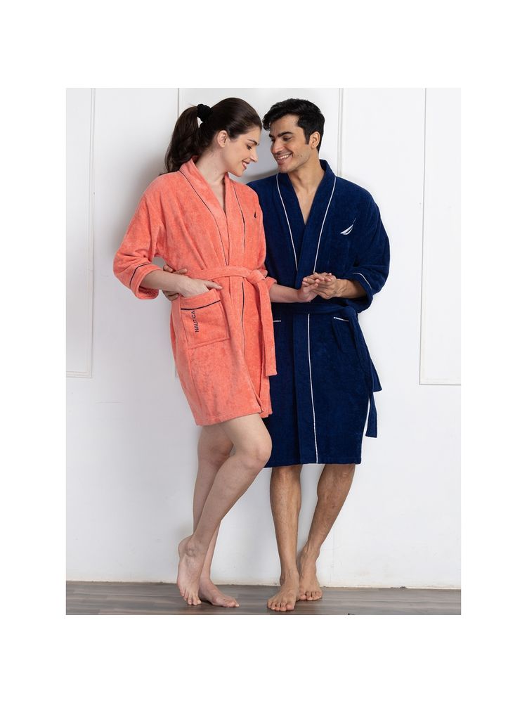 Nautica Luxurious Ultra Soft Bath Robe -2pc-image-11