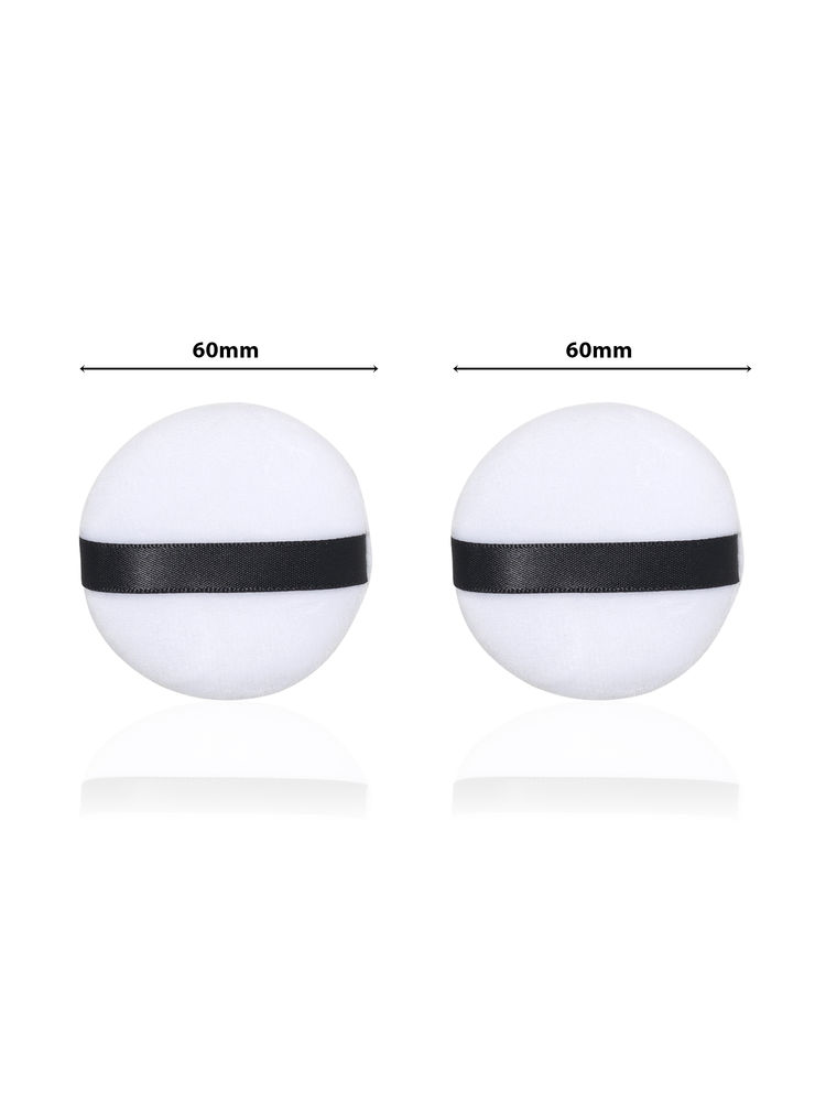 PAC Medium Cotton Round Puff - White 2 Pc-picture-16