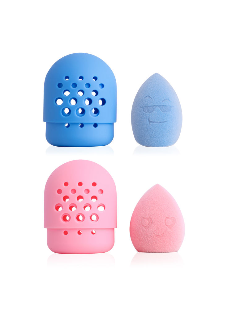 PAC Mr & Mrs Bounce Microfiber Velvet Makeup Sponges-image-43