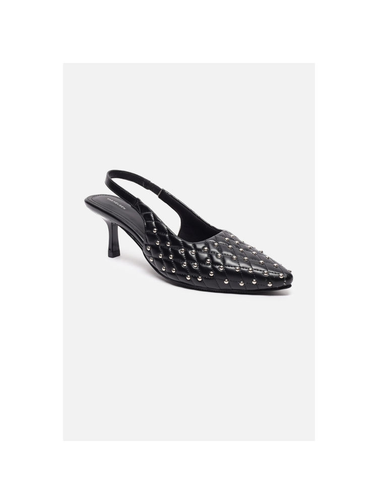 Van Heusen Women Casual Black Heels-picture-19