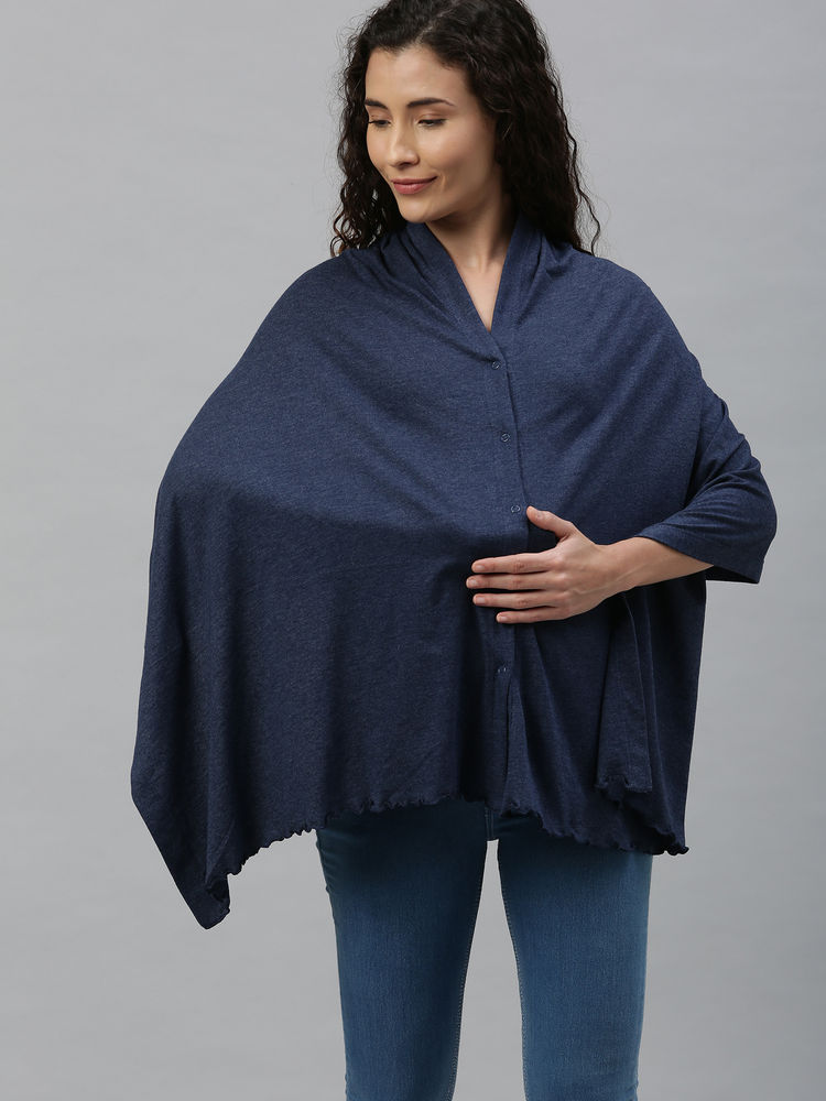 Nejo Nursing Wrap - Blue (FREE SIZE)-picture-10