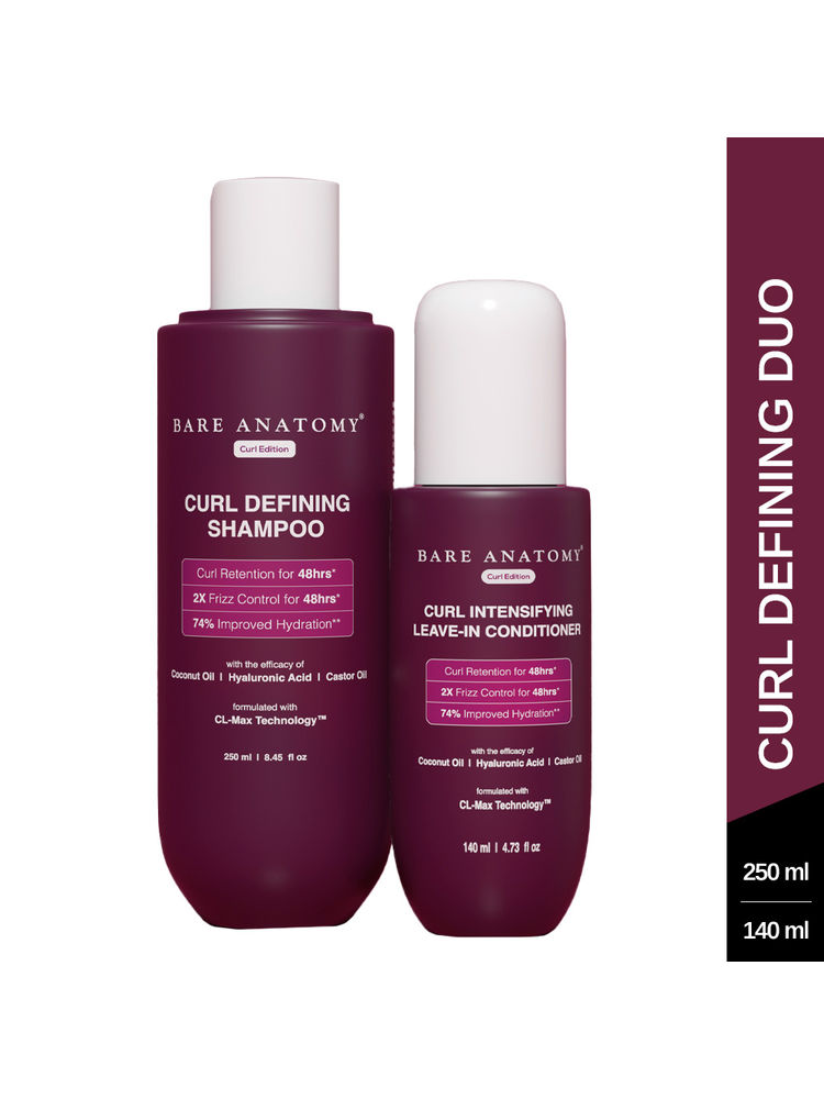 Bare Anatomy Curl Defining Shampoo & Leave In Conditioner Duo