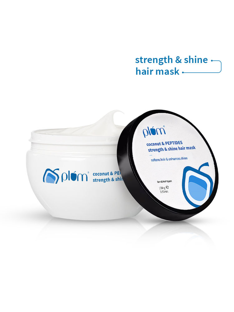 Plum Coconut Milk & Peptides Strength And Shine Hair Mask-picture-19