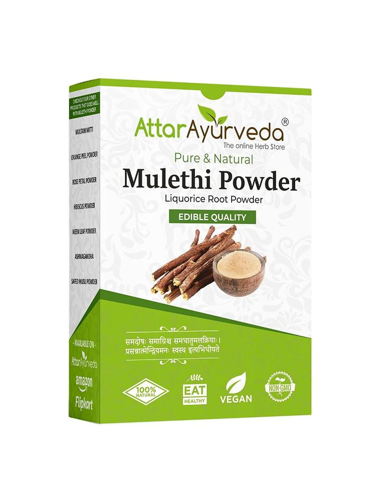 Attar Ayurveda Mulethi Face Powder