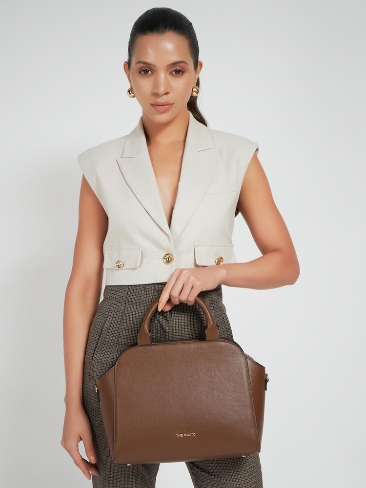 THE GUSTO Denice Mini Sling - Coffee Brown (S)-image-36