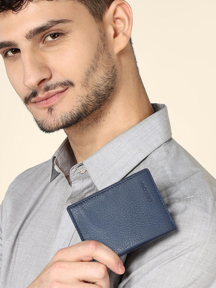 Sassora Premium Leather Rfid Vertical Card Holder Wallet for Men (Small)-picture-15