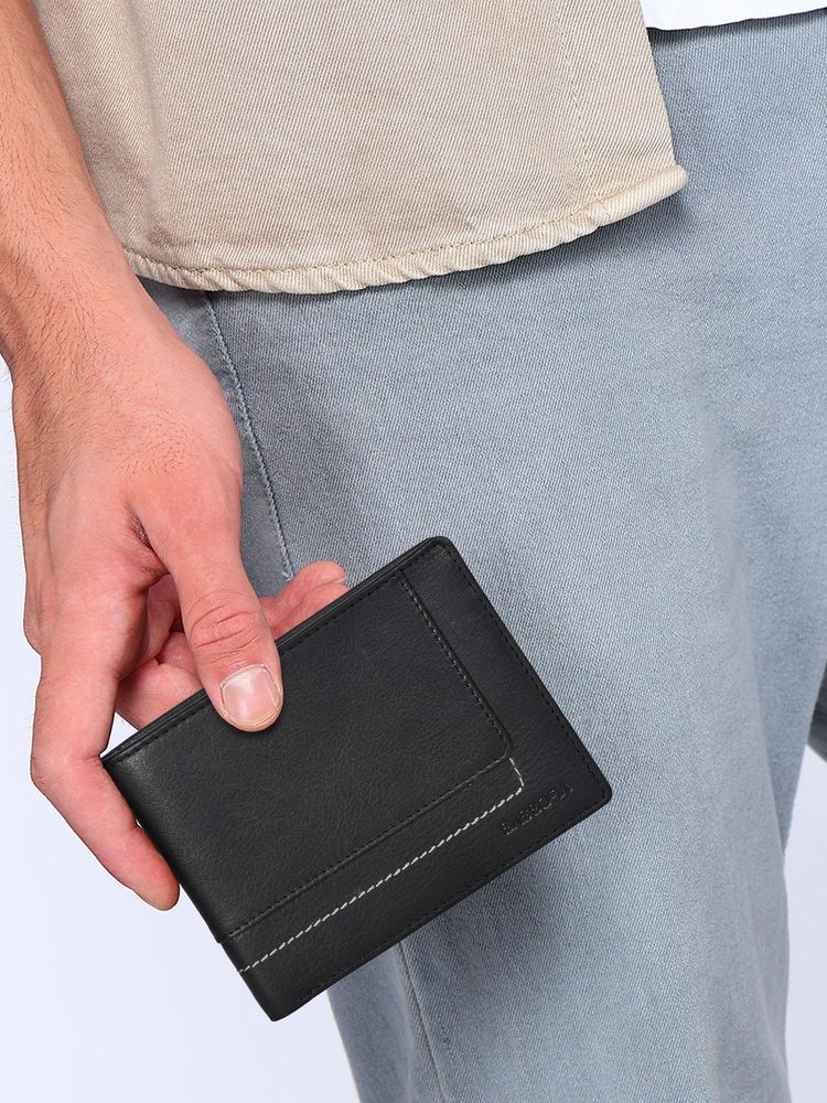 Sassora Genuine Leather Rfid Blocking Bifold Wallet For Men (Large)-picture-32