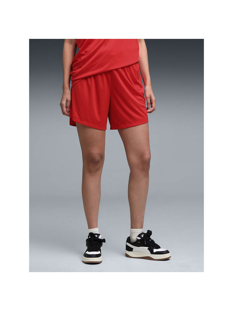 Puma Jaws Womens Quick-Dry Basketball Starter Red Shorts-image-3
