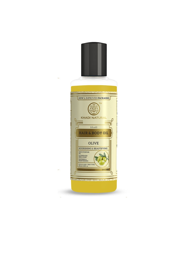 Khadi Natural Ayurvedic Herbal Olive Hair and Body Oil