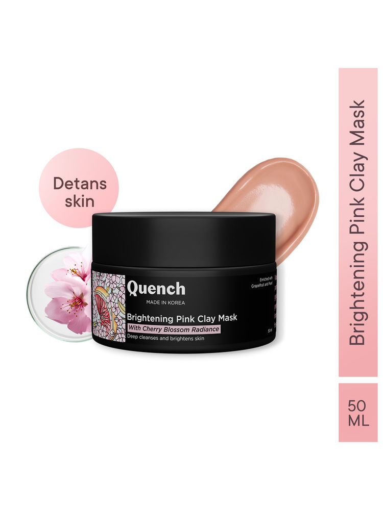 quench Brightening Pink Clay Mask for Instant Glow & De-Tan-picture-13