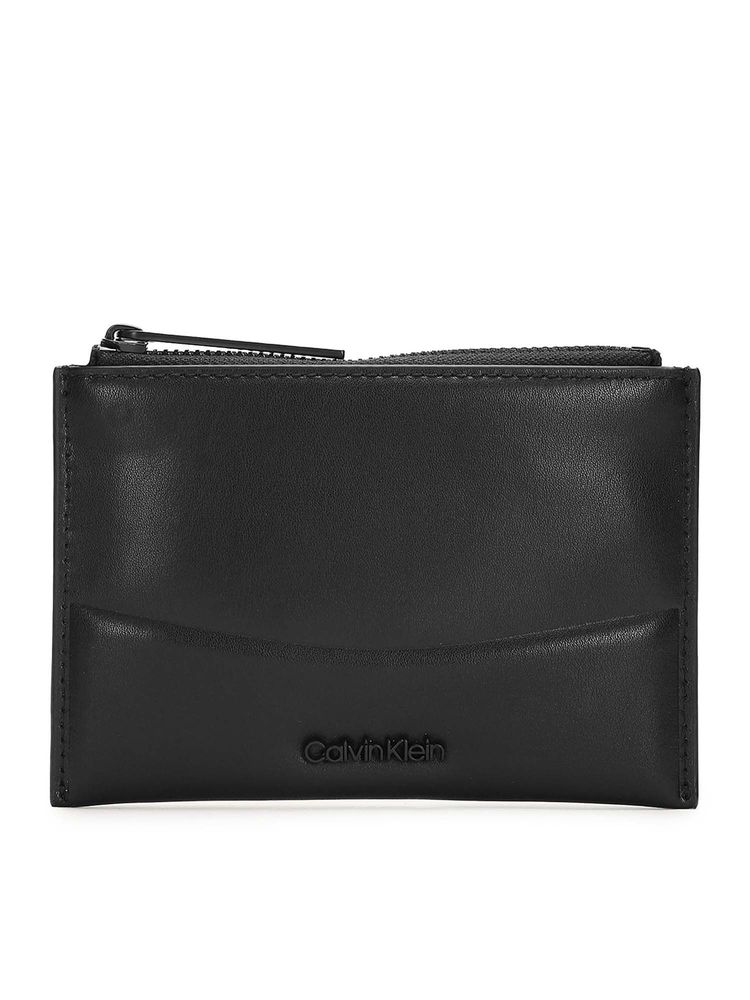 calvin klein fashion Calvin Klein Black Minimal Focus Zipped Slim Wallet-picture-22