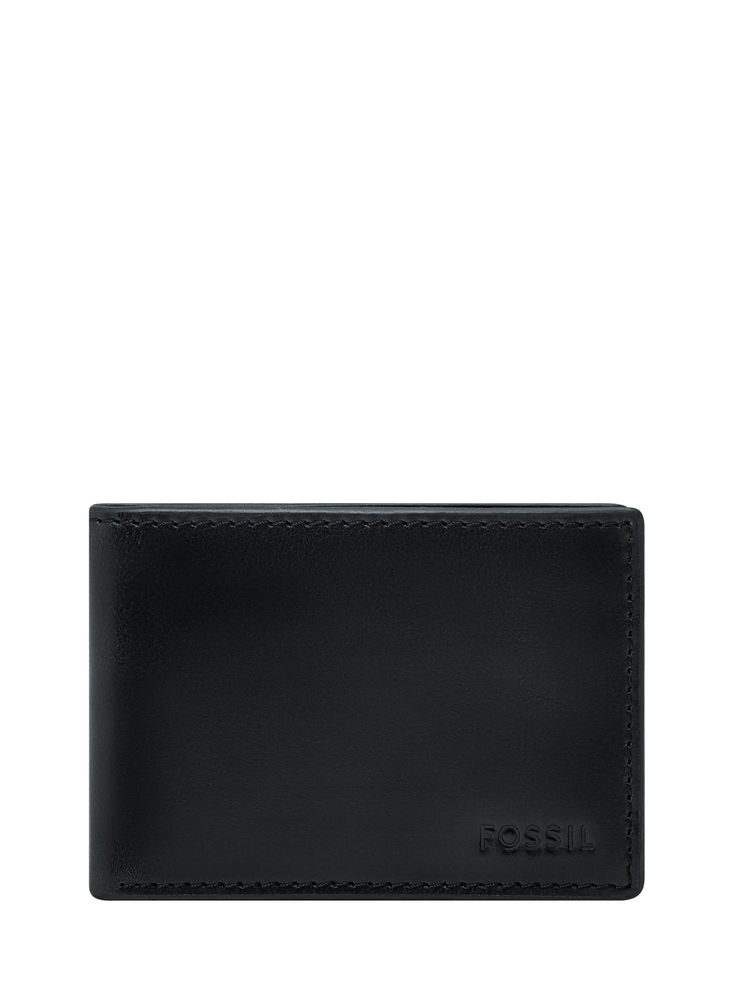 Fossil Derrick Black Wallet (S)-picture-25