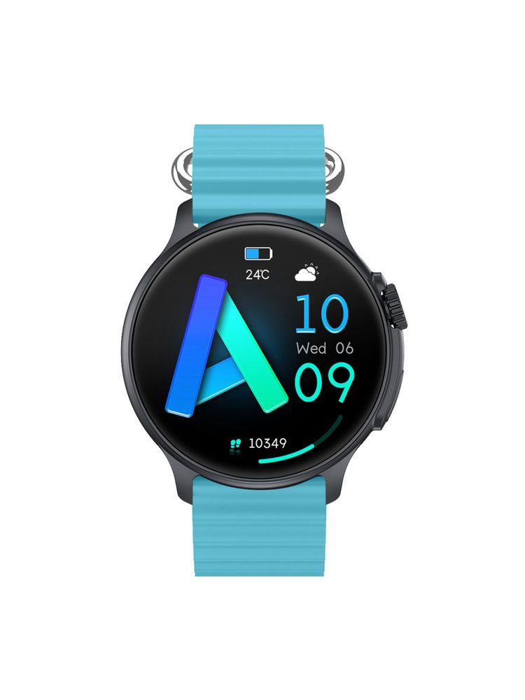 French Connection Nexus Premium Smart Watch with Blue Silicone Strap - FCSW03-5 (M)