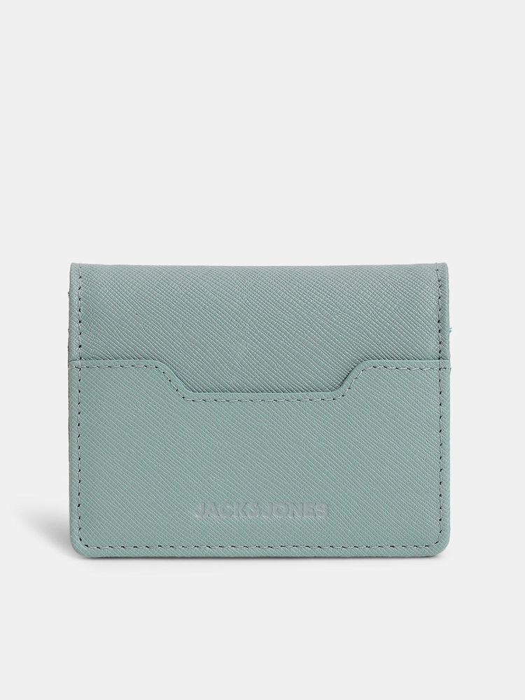 Jack & Jones Green Premium Leather Card Holder-picture-23