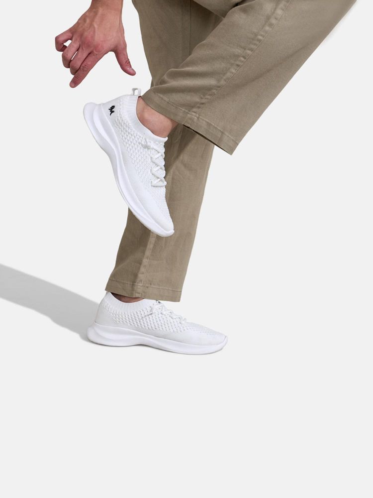 neemans Neeman's Knit Glider Sneakers White-picture-23