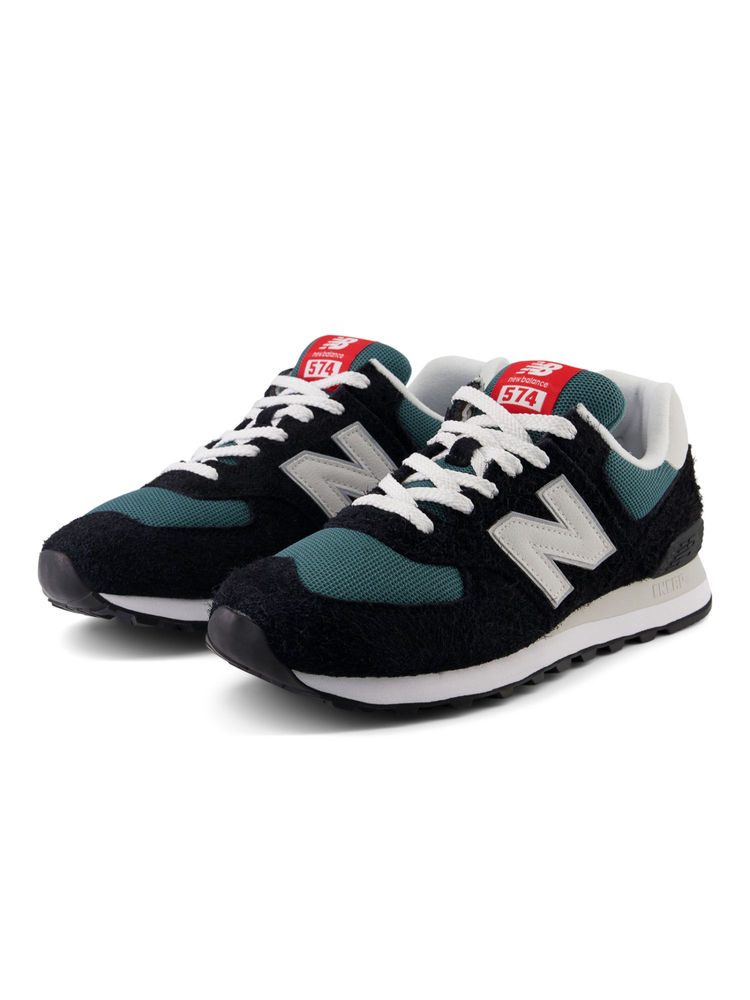 New Balance Unisex U574XX Black Green Matter Sneakers-picture-11