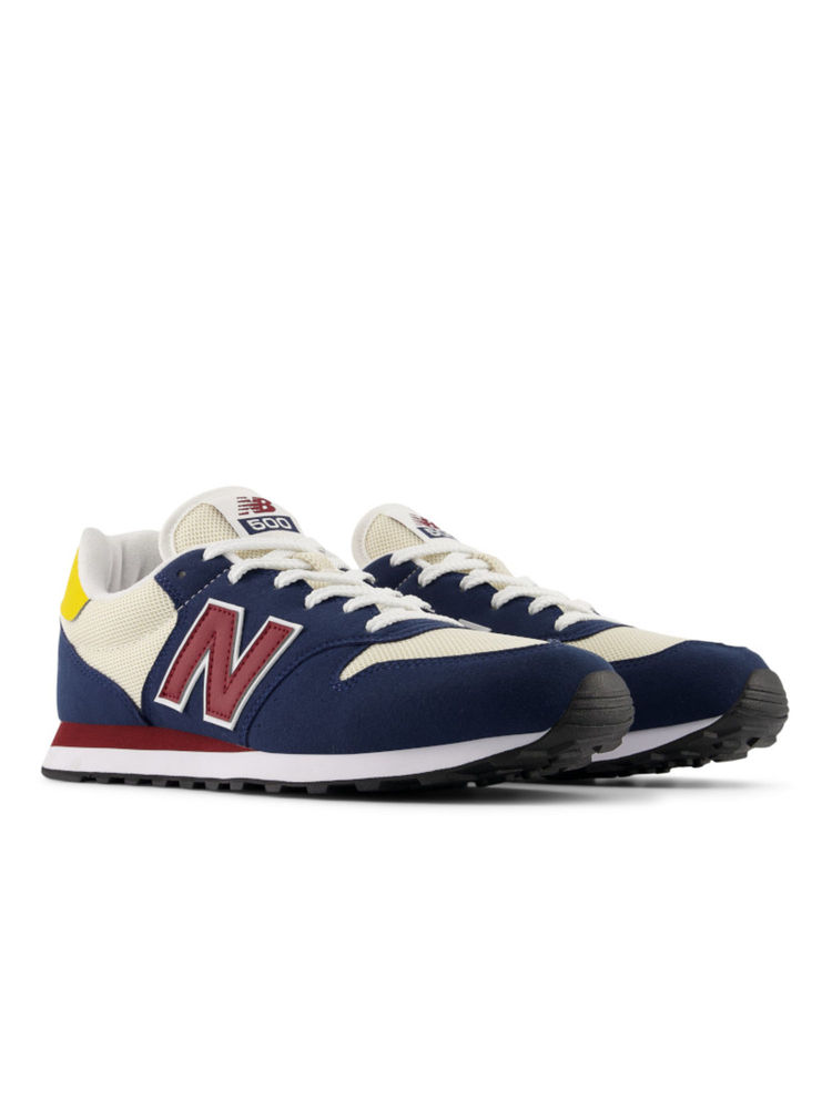 New Balance Unisex GM500ITB Navy Blue & Cream Sneakers-image-45