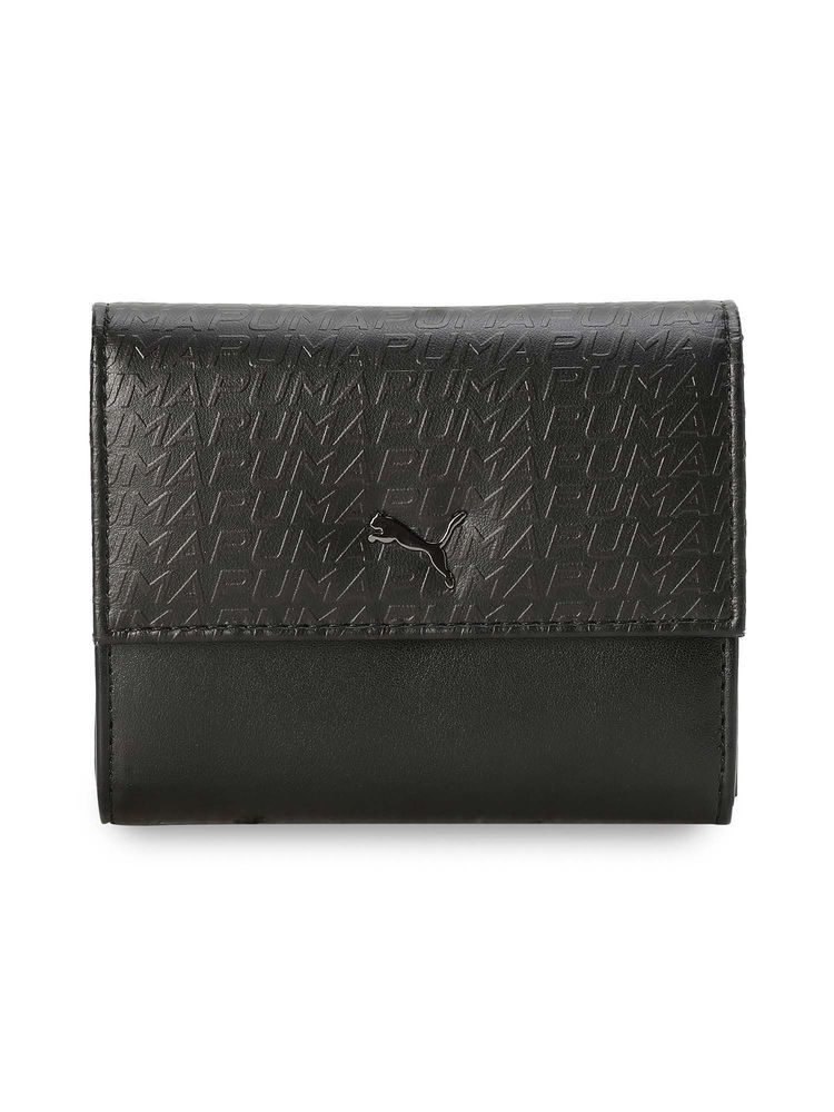 Puma Signature Unisex Black Wallet