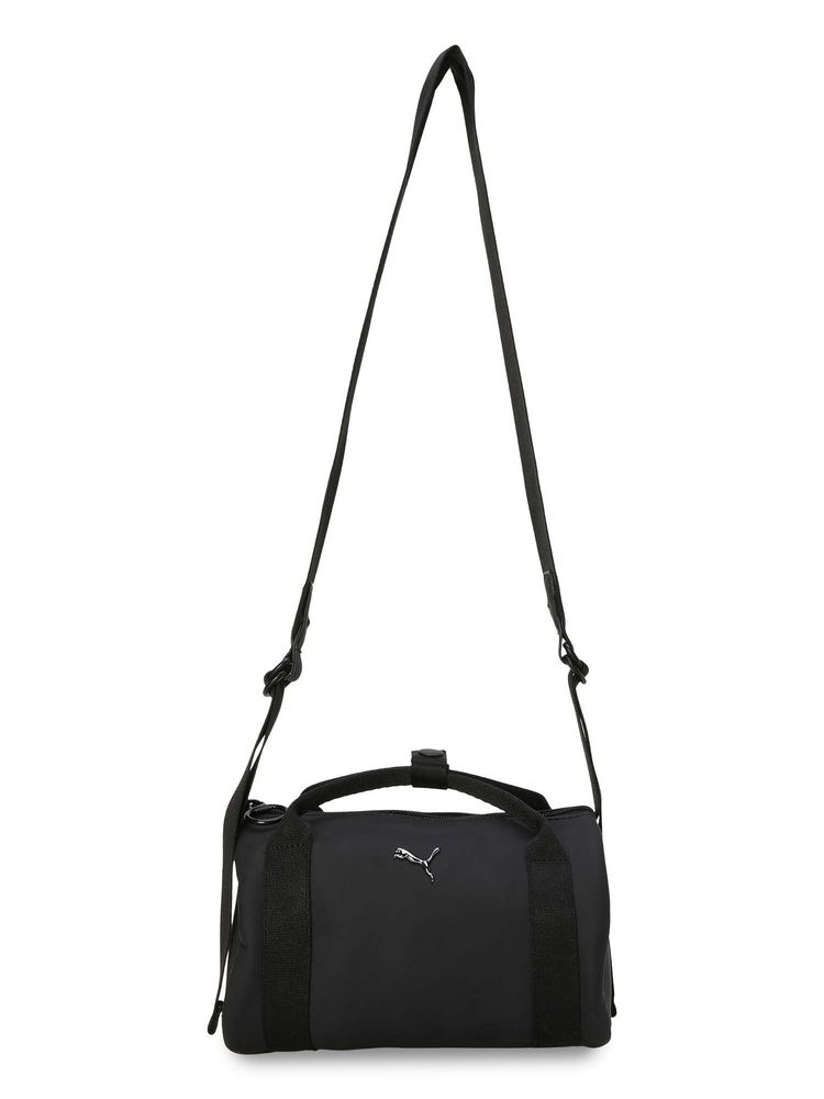 Puma Black Pu Zen Unisex Barrel Duffle Bag