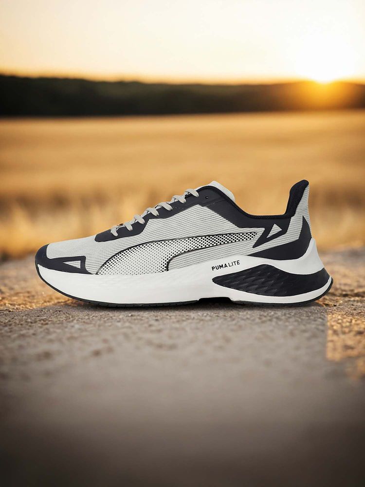 Puma Unisex Hyperglide X FusionLite Running Shoes Grey-image-6