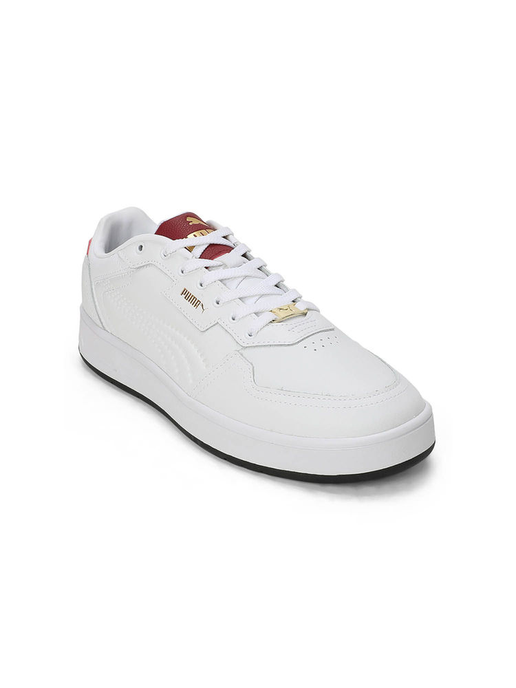 Puma Court Classic Lux White Sneakers-picture-22