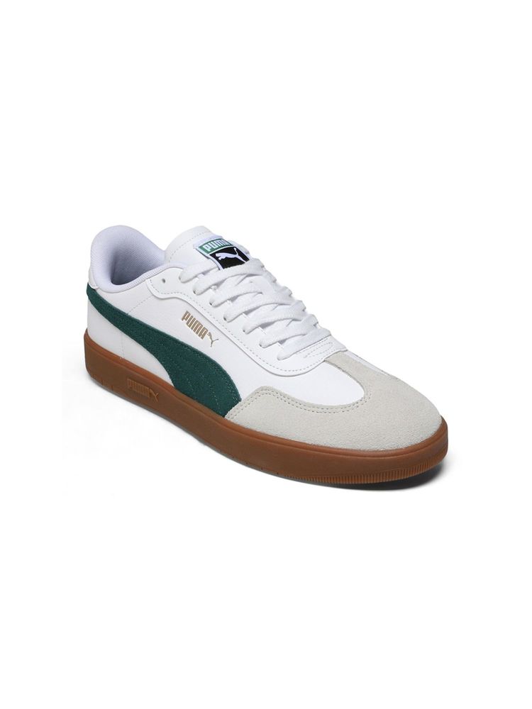Puma Unisex Ascenso White & Green Sneakers-image-11