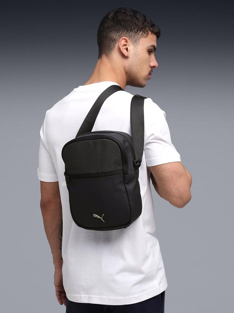 Puma Black Solid Portable Everyday Sling Bag-picture-26
