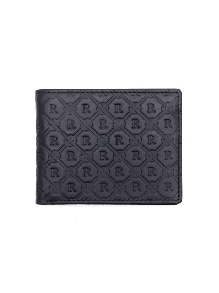 Rare Rabbit Rhon Dark Black Leather Wallet-picture-25
