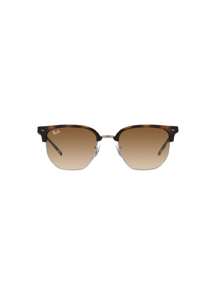 Ray-Ban Havana On Gunmetal Sunglasses (0RB4416-Irregular-Brown Frame-Brown Lens-57: 51 mm)-image-31