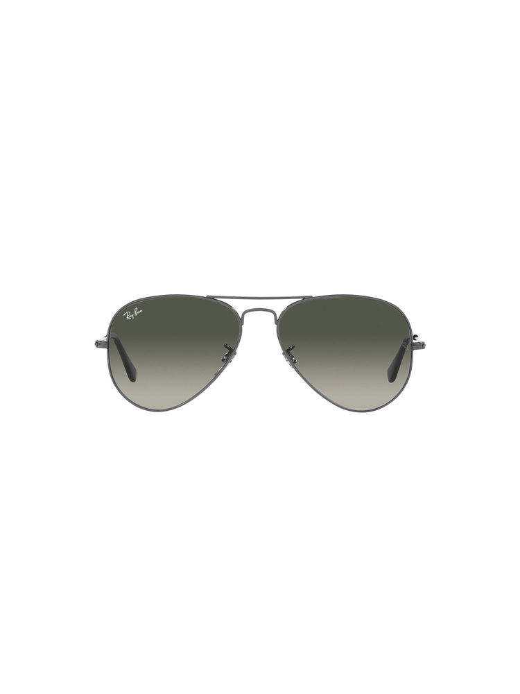 Ray-Ban Gunmetal Sunglasses 0RB3025 Pilot Gunmetal Frame Grey Lens (58)-picture-28