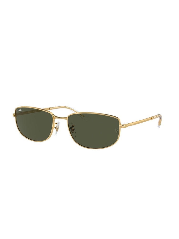 Ray-Ban Unisex UV Protected Green Lens Irregular Sunglasses - 0RB3732001/3156 (56)-image-22