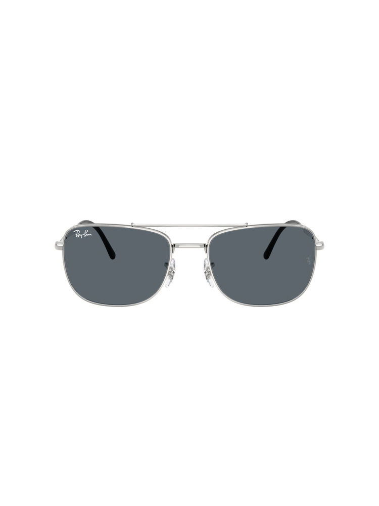 Ray-Ban Unisex UV Protected Grey Lens Rectangle Sunglasses - 0RB3755003/R559 (59)-picture-39