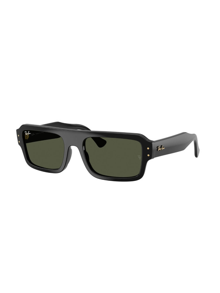 Ray-Ban Unisex UV Protected Black Lens Rectangle Sunglasses (0RB445466773153) (53)-picture-26