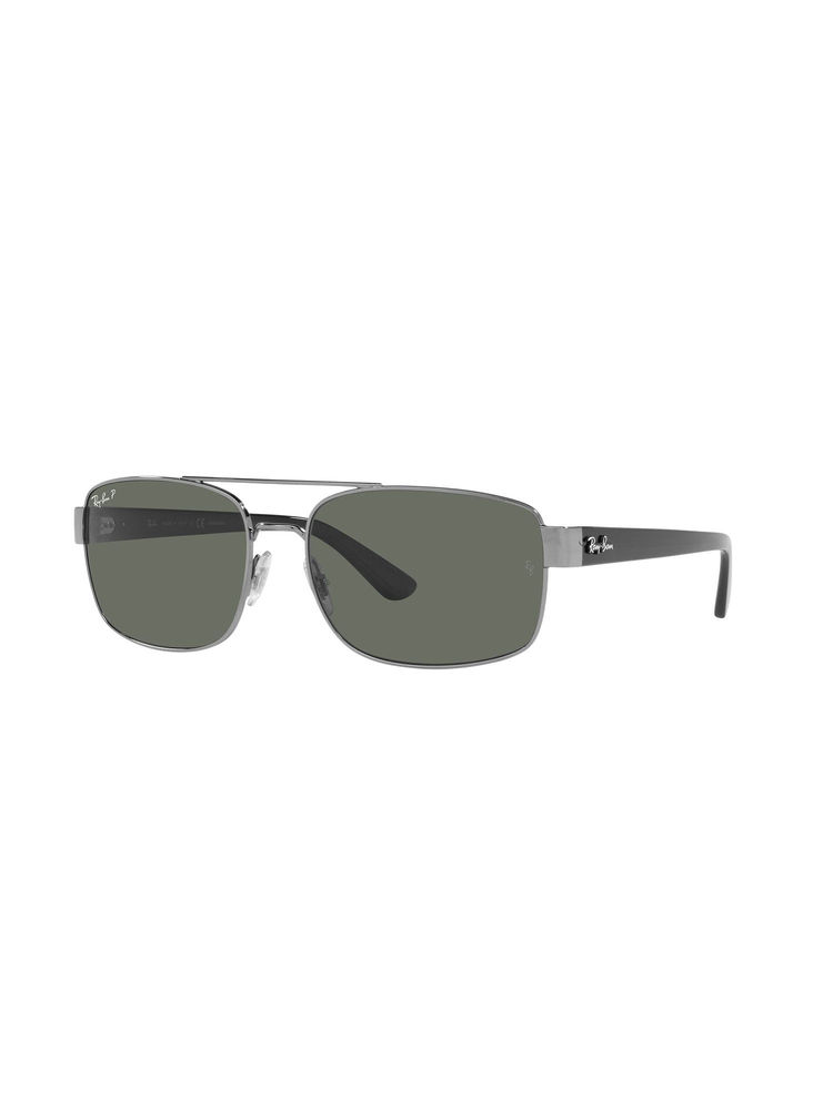 Ray-Ban Unisex Polarized Green Lens Pillow Sunglasses - 0RB3687004/5861 (61)-picture-12