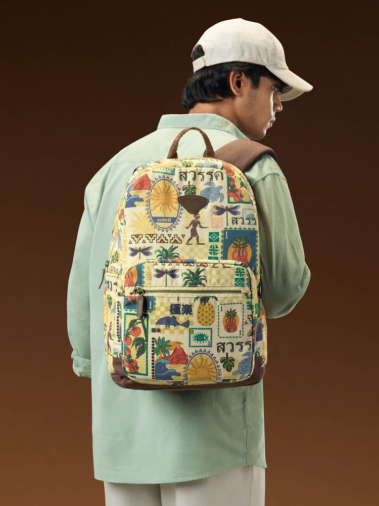 The Souled Store Multi-Color Tropical Backpack-picture-32