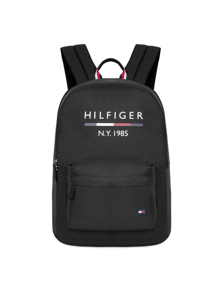tommy hilfiger accessories Tommy Hilfiger Unisex Shiprock Polyester 14 Inch Laptop Backpack - Black-picture-14