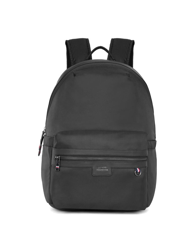 tommy hilfiger accessories Tommy Hilfiger Black Solid Backpack-picture-19